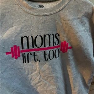 Moms lift too hoodie